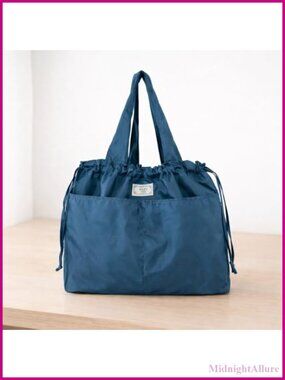 Foldable Reusable Tote Bag Lightweight Packable Shoulder Bag Travel Shopping